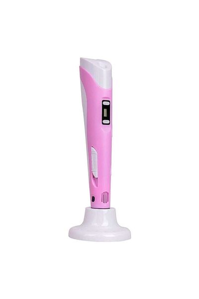 OEM 3D Printing Pen, PLU Filaments 100m, Pink, 16cm