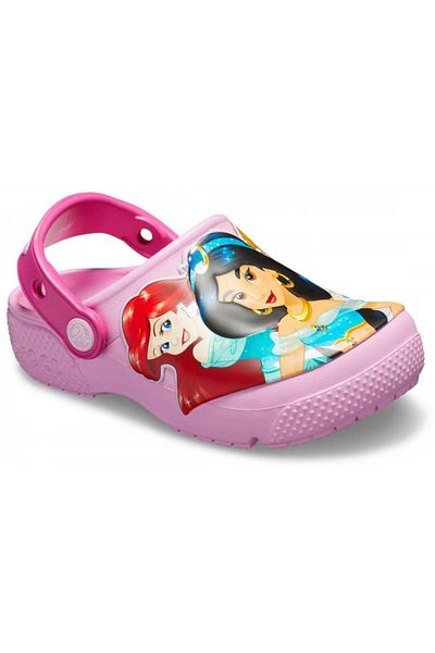 Crocs Saboti Crocs Fun Lab Multi-Princess Clog Roz - Carnation 20-21 EU - C5 US