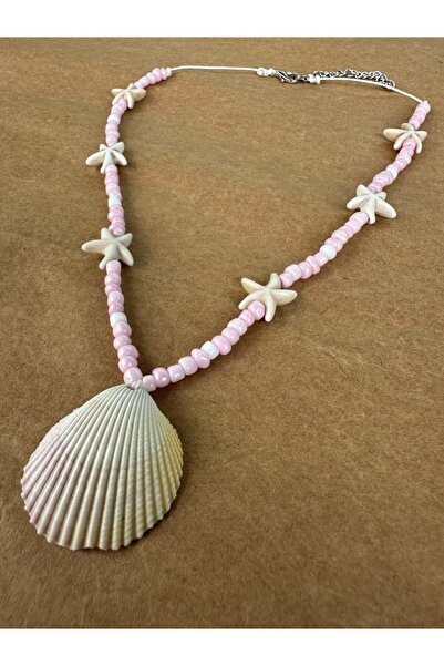 scyllastore Seashell Star Natural Stone Necklace