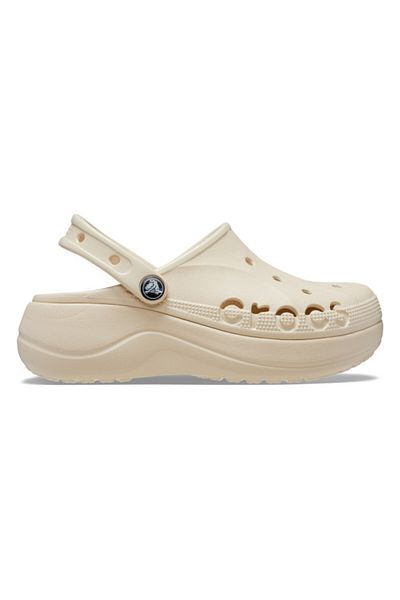 Crocs Saboți Crocs Baya Platform Clog 39-40 EU - W9 US Bej - Winter/White