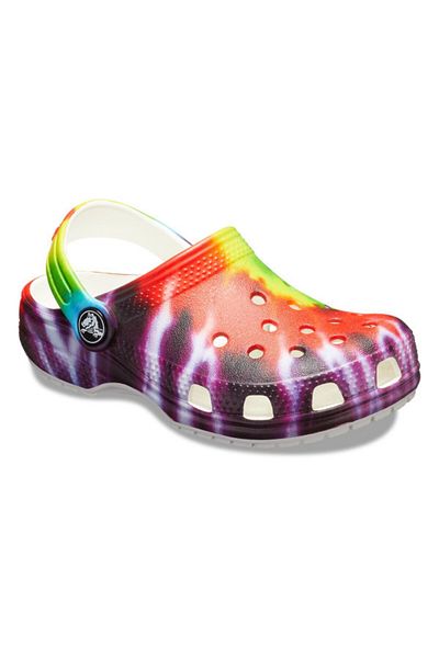 Crocs Saboți Classic Tie-dye Graphic New Clog Toddlers 24-25 Eu - C8 Us Multicolor - Multi