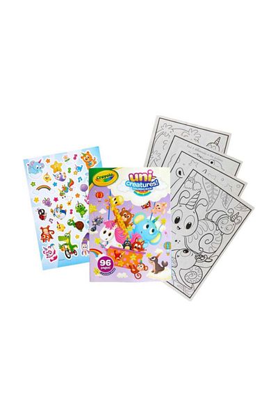 Crayola 96-Pages Uni-Creatures Coloring Book