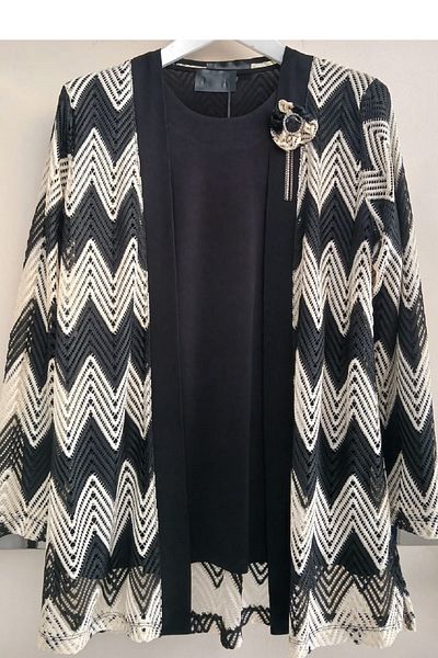 N.Y.YILDIZ Star Plus Size Jacket Double Bluz Jacket Flexible 1, Class Sandy Mother Special Shawl Collar Suit