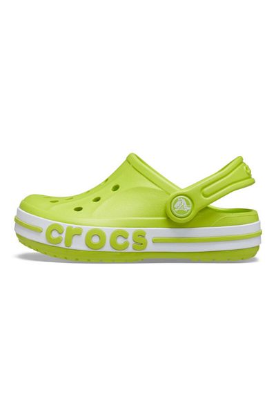 Crocs Saboti Crocs Kids' Bayaband Clog 23-24 EU - C7 US Verde - Lime Punch