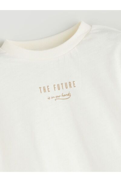 LC Waikiki Lcw Baby Printed Baby Boy T-Shirt and Pants 2Pcs