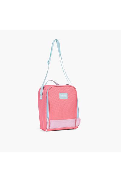 Pause Colourblock Insulated Lunch Bag with Zip Closure