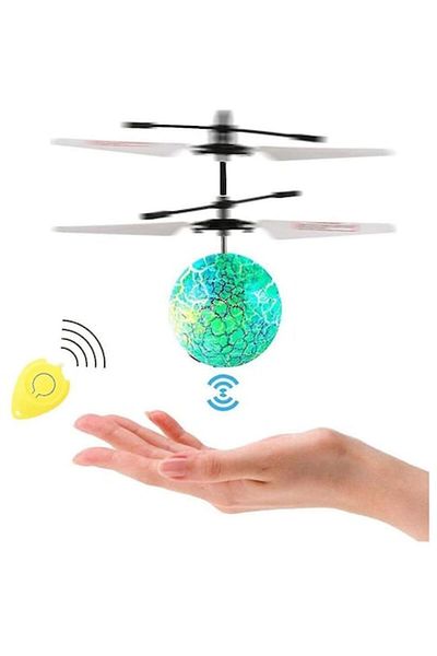 OEM Flying Sphere with Blades, Plastic, with LED, Hand Controlled, Multicolor