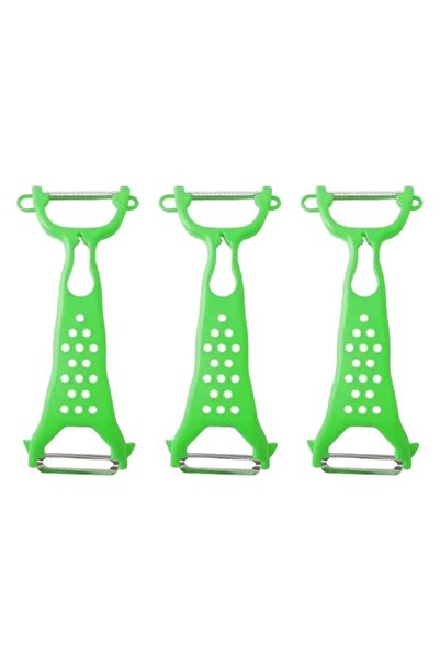 OEM Set of 3 Small Vegetable and Fruit Peelers, Stainless Steel