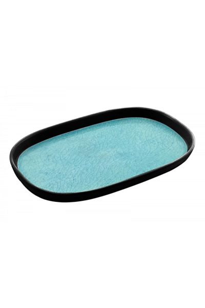 Raki Melamine gastronorm tray RAKI CAPSULE 1/4 26.5x16.2x2cm blue