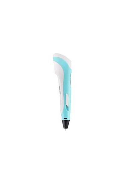 OEM 3D Printer Pen, LCD Display, PLA/ABS Filament 1.75 mm, White/Blue