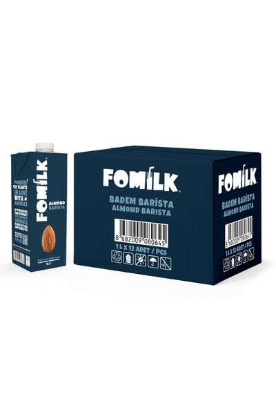 Fomilk Badem Barista 1 L x 12 Adet