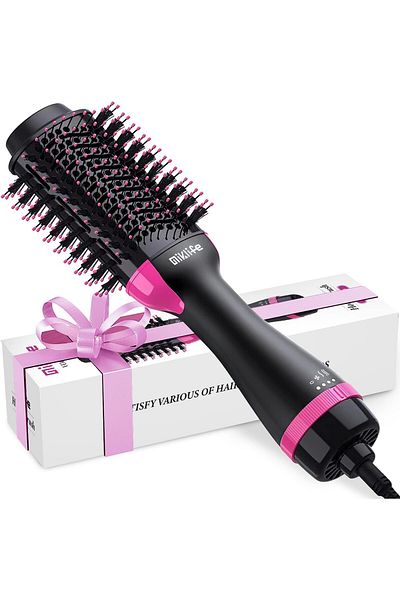 Generic Miklife Hair Dryer Brush One-Step Blow Dryer Brush for Styling and Frizz Control, Negative Ionic Hot