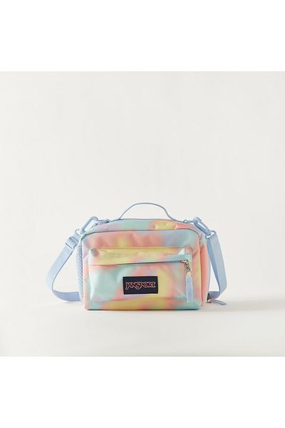 Jansport Printed Insulated Lunch Bag with Detachable Strap