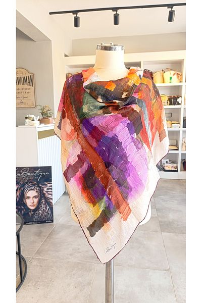 La Boutique Eşarp La Bouti̇que 100% Bamboo Summer Series Scarf