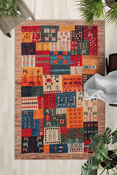 Monnhein Αντιολισθητικό χαλί που πλένεται – Μοντέρνο χαλί με ψηφιακή εκτύπωση...