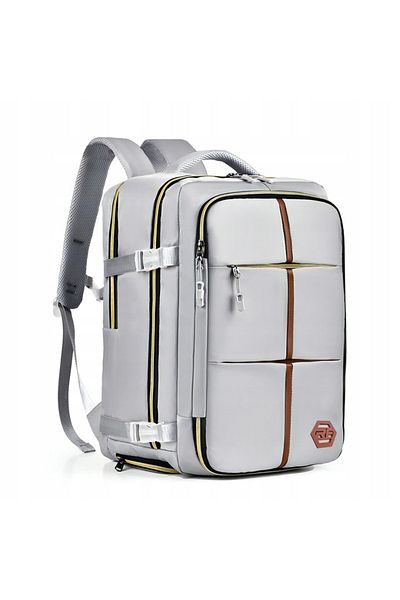 NewEvo Travel Backpack with 17inch Laptop Space,Ideal for Flights,Airplane Cabin Compatible,Multifunctional