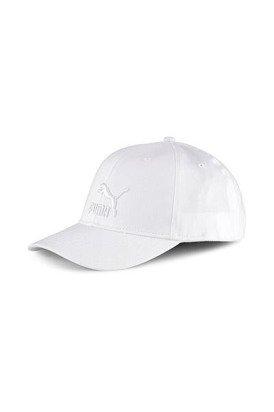 Puma Mens Archive Logo Baseball Cap - White