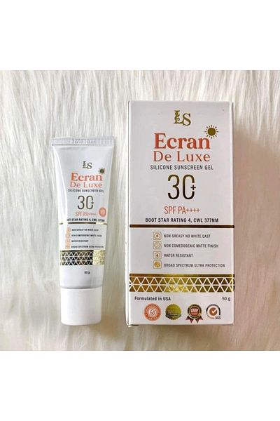 LUXE Skin Ecran De Luxe Silicone Sunscreen Gel 30 Spf Pa++++ 50G