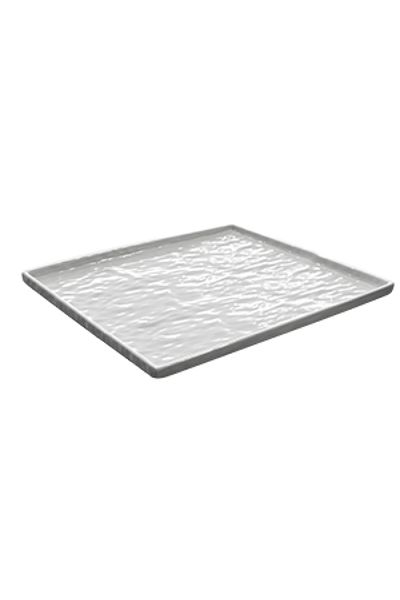 Raki Rectangular melamine serving tray RAKI 32 5x26 5x1cm white