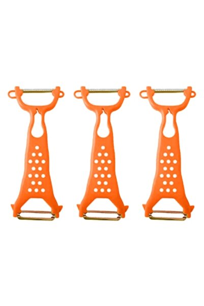 OEM Set 3 Peelers for Vegetables and Fruits, Small Size, Stainless Steel