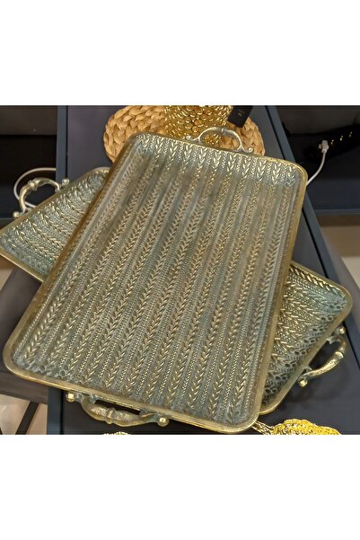 AKSOY TEPSİ METAL ESKİTME 60X35