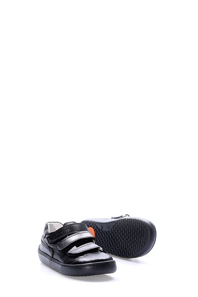 Ayakkabıhane Genuine Leather Inside and Outside Black Girl's Casual Daily Shoes Ah080062411155