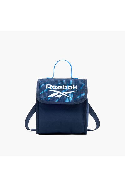 Reebok Logo Print Lunch Bag with Grab Handle