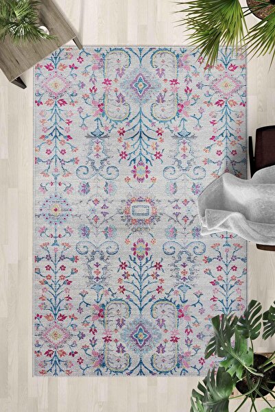 Monnhein Covor lavabil cu bază anti-alunecare – Covor modern cu imprimare dig...