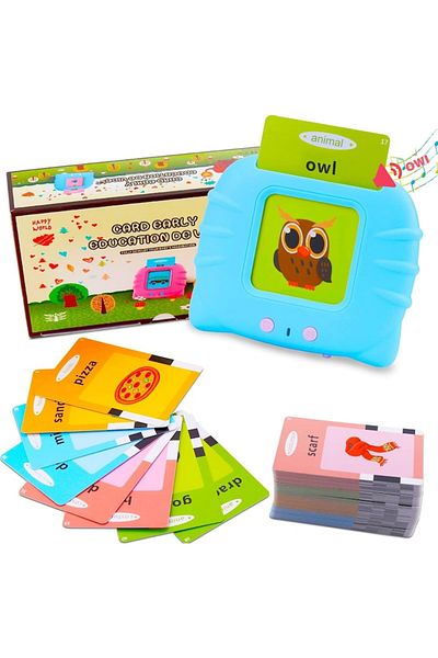 Gadget Galaxy Set for learning English words, card reader, educational toy for children, Gadget Galaxy, 112 flashc