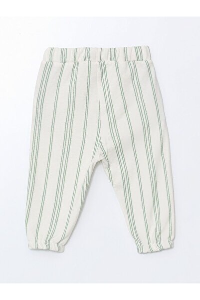 LC Waikiki Button-Down Collar Baby Boy T-Shirt and Pants 2 Pcs