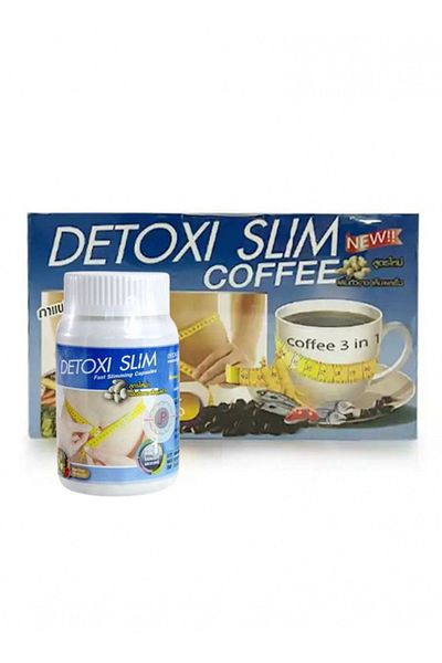 Constanta Detoxi Slim Pack of Coffee and Capsule for