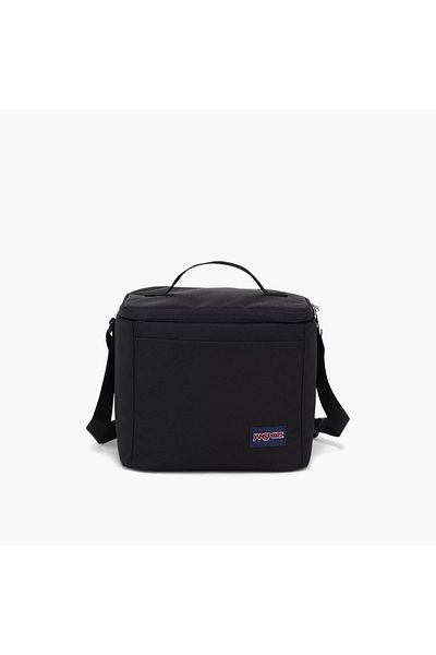 Jansport Solid Insulated Lunch Bag with Adjustable Strap and Zip Closure