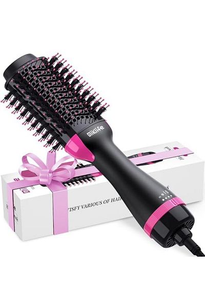 Generic Miklife Hair Dryer Brush One-Step Blow Dryer Brush for Styling and Frizz Control, Negative Ionic Hot