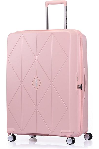 American Tourister Argyle Hard Check-In Luggage Bag, Spinner wheels, (Material: Polycarbonate), TSA