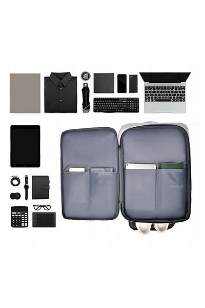 NewEvo Travel Backpack with 17inch Laptop Space,Ideal for Flights,Airplane Cabin Compatible,Multifunctional