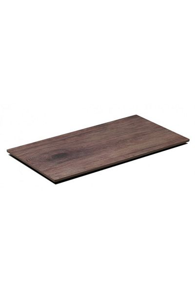 ILSA ILSA rectangular serving tray made of melamine with wood imitation GN 1x3 32.5x17.5x10cm