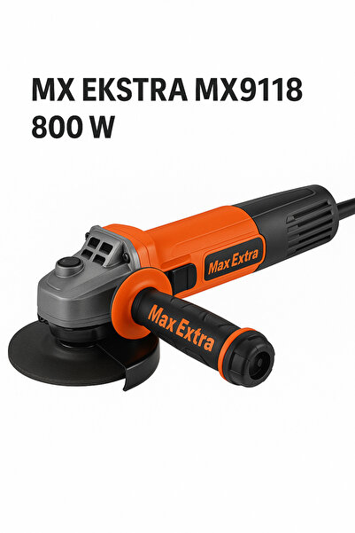 MAX EKSTRA Max Extra MX9118 800 W Avuç Taşlama Makinesi – Kompakt Tasarım, Gü...