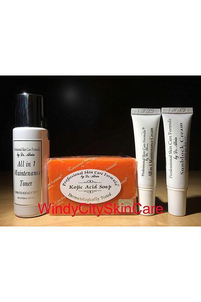 Dr. Alvin Dr Alvin All in 1 Maintenance Set Professional Skin Care formula - Set of 4