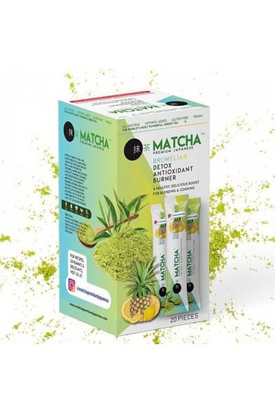 Matcha Premium Japanese Matcha and Bromelain Flavored Detox Burner