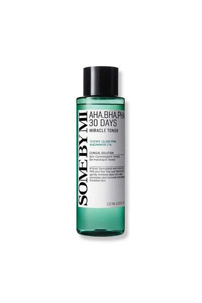 Some By Mi AHA BHA PHA 30Days Miracle Toner 150ml + Super Miracle Spot All Kill Cream 30ml SET