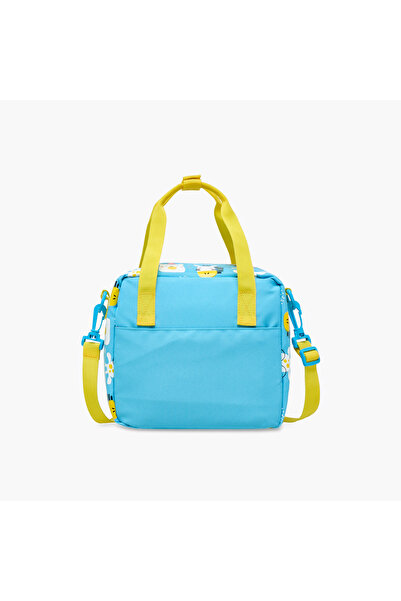 CARIOCA Animal Print Lunch Bag with Zip Closure