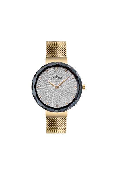 Belmond SRL1040.130 Altın & Siyah Çelik Kordon Kadın Kol Saati