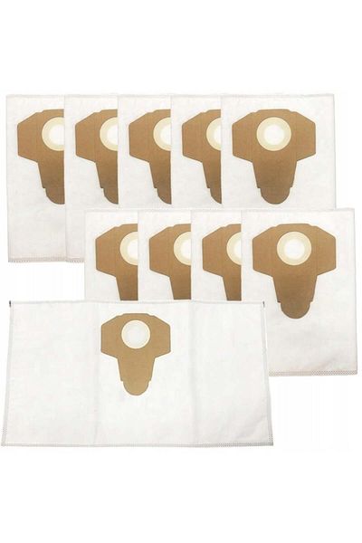NewEvo Set de 10 saci textili NewEvo®, pentru aspiratoarele Parkside PNTS PWD PWS
