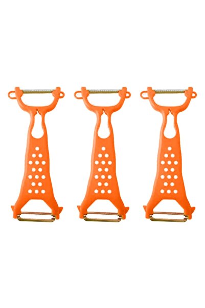 OEM Set 3 Peelers for Vegetables and Fruits, Small Size, Stainless Steel