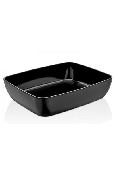 Raki Universal melamine tray GN 1/2 325x265x75mm, RAKI, rectangular, black