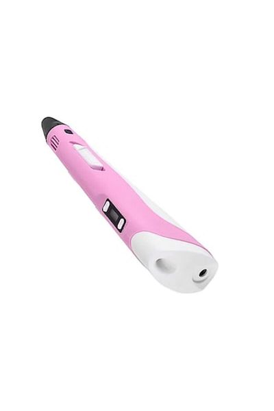 OEM 3D Printing Pen, LED Display, Pink