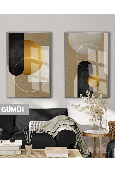 Harikabirev HARİKABİREV | SET GEOMETRIC NEGRU&ARĂM COMBINAT BOHEM | TABLO DE ...