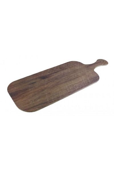 Raki ILSA rectangular serving tray made of melamine with wood imitation 48x20xh15cm