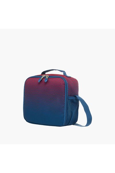 ST Right St.Right Printed Lunch Bag with Adjustable Strap and Zip Closure