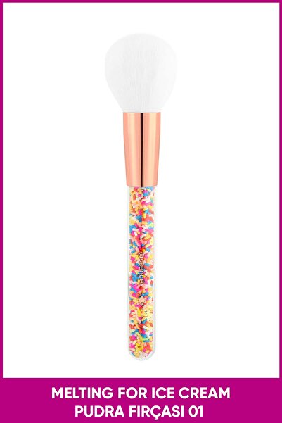 Essence melting for ice cream powder brush 01